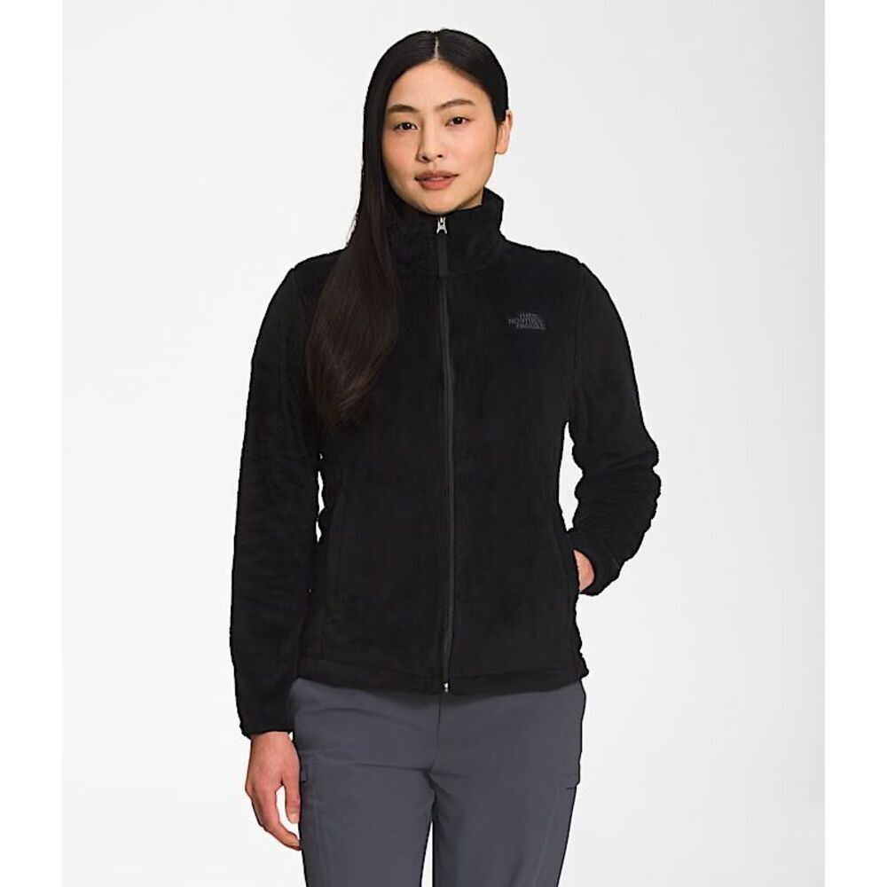 The North Face Cozy Curvy Osito Fleece Full Zip Jacket TNF Black 1X - Picture 2 of 5